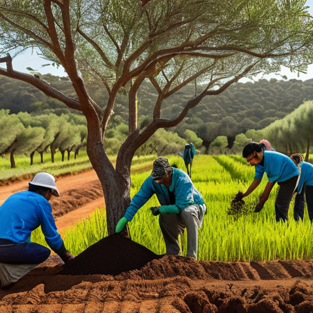 탄소 격리 식재의 기술 혁신 및 발전 방향 - **"Strategic Reforestation: Portugal's Green Lungs Renewed"**
A vibrant, panoramic view of a str...