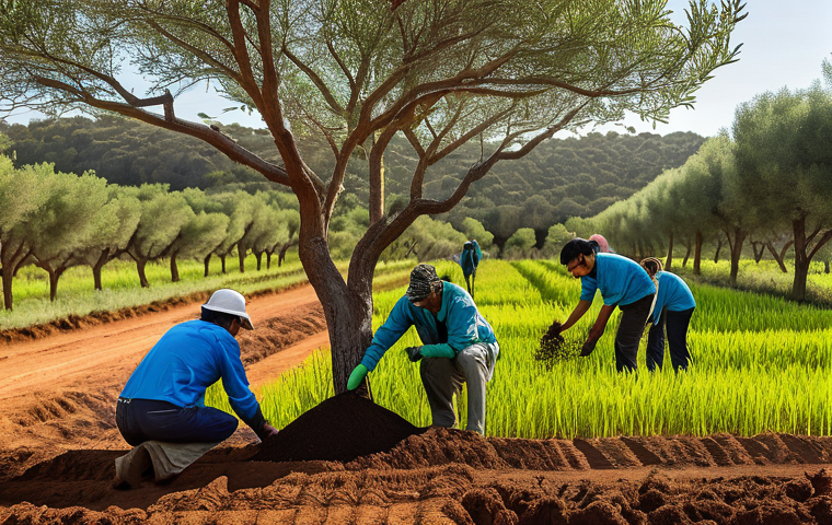 탄소 격리 식재의 기술 혁신 및 발전 방향 - **"Strategic Reforestation: Portugal's Green Lungs Renewed"**
A vibrant, panoramic view of a str...